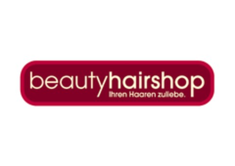 beautyhairshop
Ihren Haaren zuliebe. Logo (EUIPO, 13.07.2009)