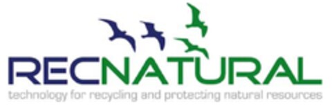 RECNATURAL Technology for recycling & protecting natural resources Logo (EUIPO, 02/17/2010)