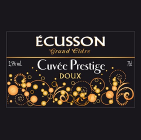 ECUSSON Grand Cidre Cuvee Prestige DOUX Logo (EUIPO, 07.04.2010)