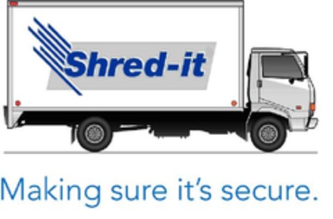 Shred-it Making sure it's secure. Logo (EUIPO, 15.07.2010)