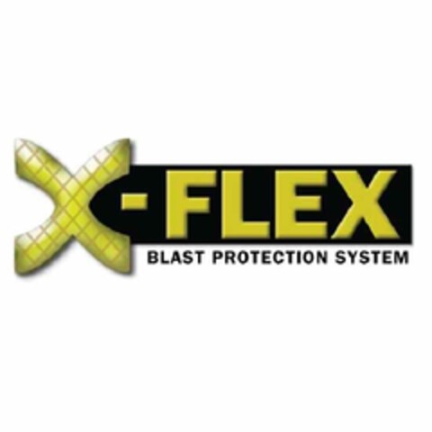 X-FLEX BLAST PROTECTION SYSTEM Logo (EUIPO, 11.11.2010)