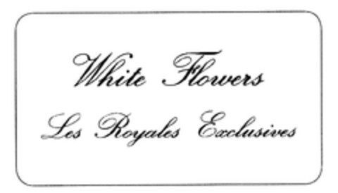 White Flowers Les Royales Exclusives Logo (EUIPO, 14.04.2011)