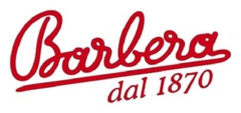 Barbera dal 1870 Logo (EUIPO, 11.03.2013)