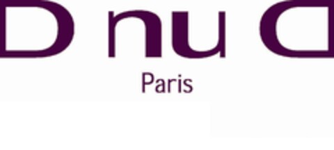 DnuD Paris Logo (EUIPO, 07/01/2013)