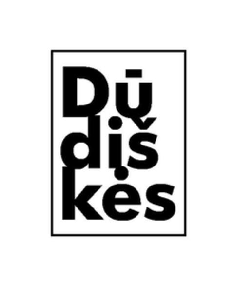DŪ DIŠ KĖS Logo (EUIPO, 02/25/2014)