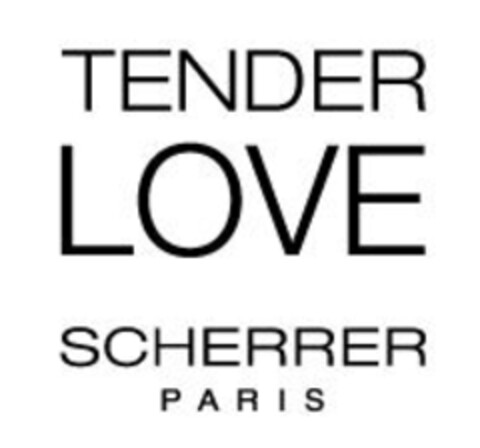 TENDER LOVE SCHERRER PARIS Logo (EUIPO, 07/09/2015)