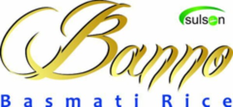 Sulson Banno Basmati Rice Logo (EUIPO, 12/02/2015)