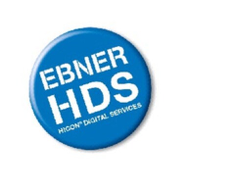 EBNER HDS HICON DIGITAL SERVICES Logo (EUIPO, 13.04.2017)