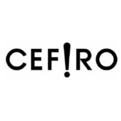 CEFIRO Logo (EUIPO, 09/26/2017)