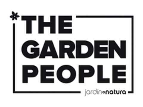 THE GARDEN PEOPLE jardín & natura Logo (EUIPO, 04/12/2018)