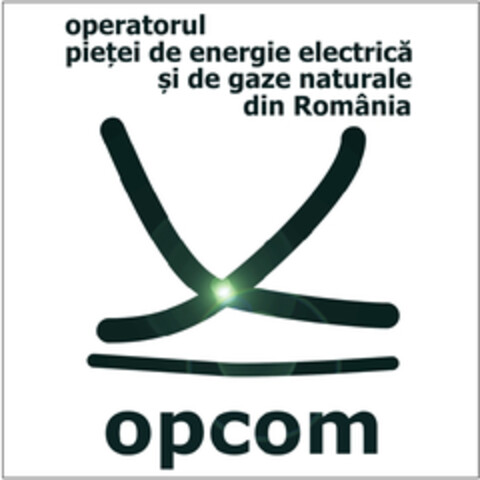 opcom operatorul pieței de energie electrică și de gaze naturale din România Logo (EUIPO, 18.06.2019)