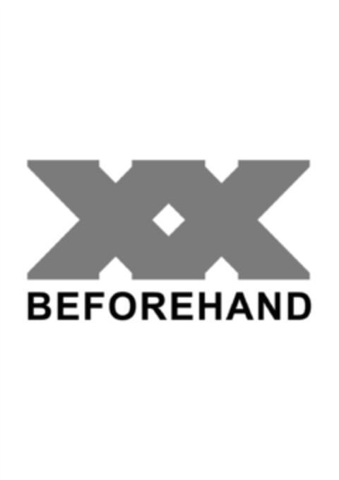 XX BEFOREHAND Logo (EUIPO, 11/21/2020)