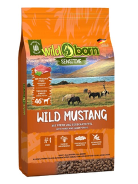 wildborn Wild Mustang Logo (EUIPO, 04.12.2020)