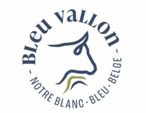 Bleu Vallon - Notre Blanc Bleu Belge Logo (EUIPO, 23.12.2021)