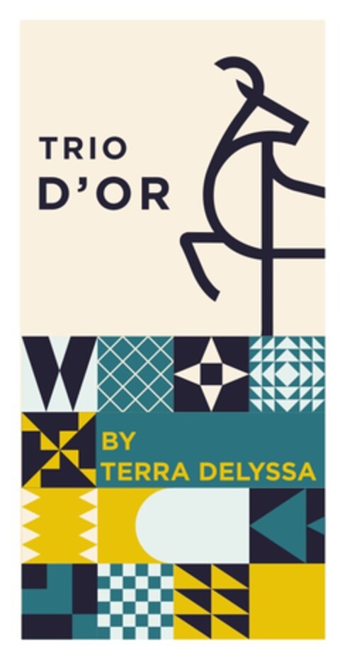 TRIO D'OR BY TERRA DELYSSA Logo (EUIPO, 22.07.2022)