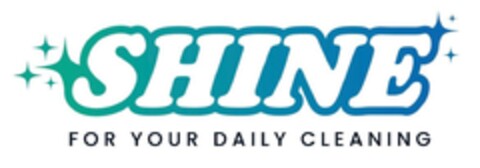 SHINE FOR YOUR DAILY CLEANING Logo (EUIPO, 11.05.2023)