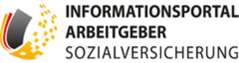 INFORMATIONSPORTAL ARBEITGEBER SOZIALVERSICHERUNG Logo (EUIPO, 12.07.2023)
