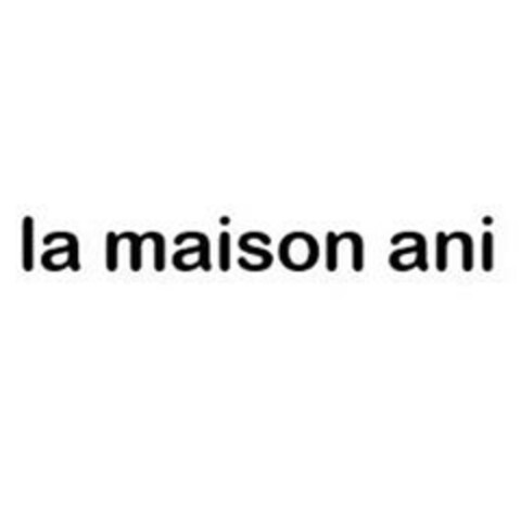 la maison ani Logo (EUIPO, 07/19/2023)