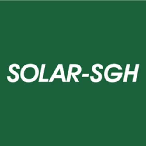 SOLAR-SGH Logo (EUIPO, 10.10.2023)