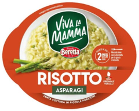 VIVA LA MAMMA Fratelli Beretta 1812 RISOTTO ASPARAGI Logo (EUIPO, 12.10.2023)