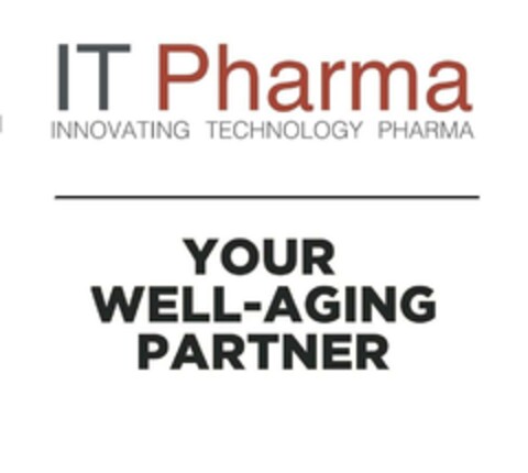 IT Pharma INNOVATING TECHNOLOGY PHARMA YOUR WELL - AGING PARTNER Logo (EUIPO, 11/17/2023)