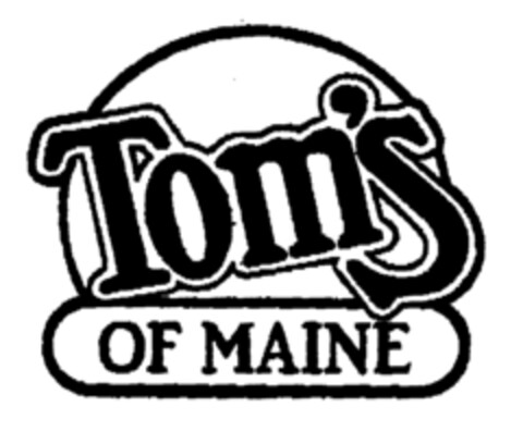 Tom's OF MAINE Logo (EUIPO, 25.04.1997)