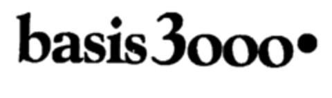 basis 3000. Logo (EUIPO, 10.12.2001)