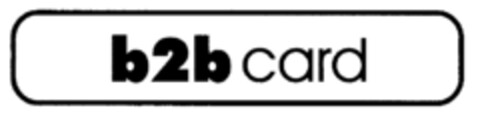 b2b card Logo (EUIPO, 26.08.2002)