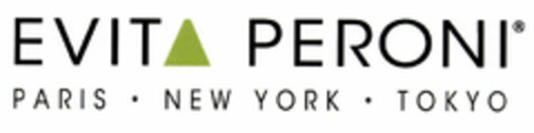 EVITA PERONI PARIS · NEW YORK · TOKYO Logo (EUIPO, 10/24/2002)