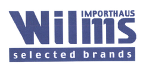 IMPORTHAUS WILMS selected brands Logo (EUIPO, 19.06.2003)