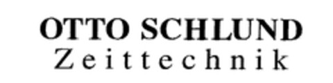 OTTO SCHLUND Zeittechnik Logo (EUIPO, 04/07/2004)