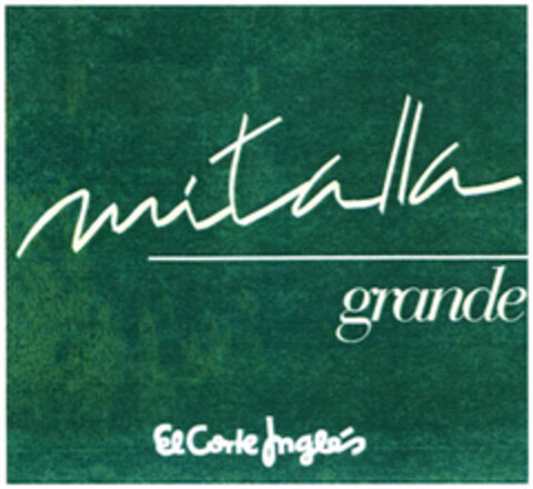 mitalla grande El Corte Inglés Logo (EUIPO, 24.11.2005)