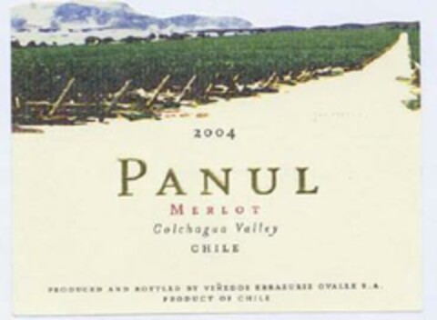 PANUL MERLOT Logo (EUIPO, 16.02.2006)