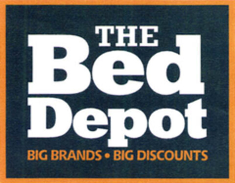 THE Bed Depot BIG BRANDS·BIG DISCOUNTS Logo (EUIPO, 22.03.2006)