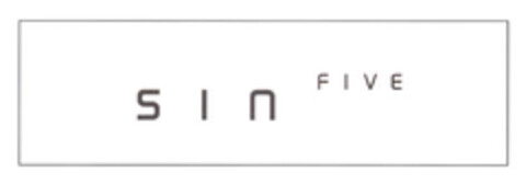 SIN FIVE Logo (EUIPO, 17.08.2007)