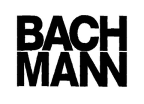 BACH MANN Logo (EUIPO, 10/29/2007)