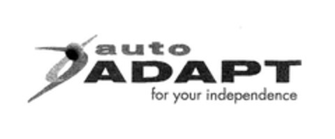 auto ADAPT for your independence Logo (EUIPO, 02/25/2008)