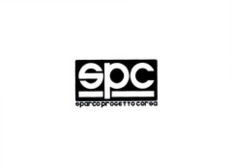 spc sparco progetto corsa Logo (EUIPO, 14.04.2009)