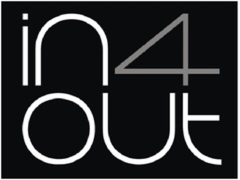 IN 4 OUT Logo (EUIPO, 10/07/2011)