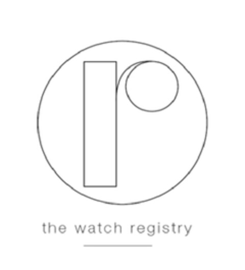 R THE WATCH REGISTRY Logo (EUIPO, 13.10.2011)