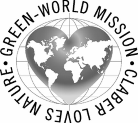 CLABER LOVES NATURE GREEN-WORLD MISSION Logo (EUIPO, 18.10.2011)