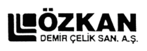 ÖZKAN DEMIR ÇELIK SAN A.S. Logo (EUIPO, 13.12.2013)