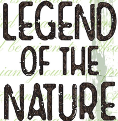 LEGEND OF THE NATURE Logo (EUIPO, 07.09.2015)