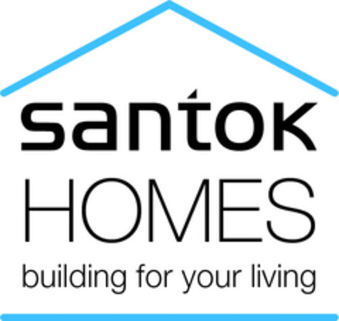 SANTOK HOMES BUILDING FOR YOUR LIVING Logo (EUIPO, 11.04.2017)