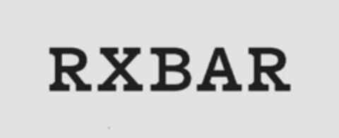 RXBAR Logo (EUIPO, 07/14/2017)