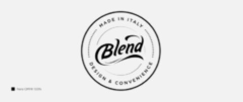 BLEND. DESIGN & CONVENIENCE. Logo (EUIPO, 10/18/2017)