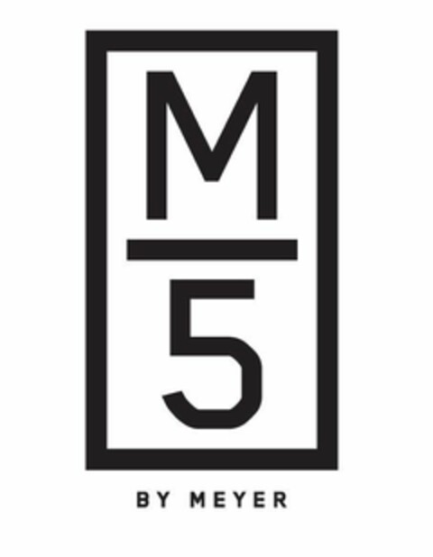 M 5 BY MEYER Logo (EUIPO, 18.10.2017)