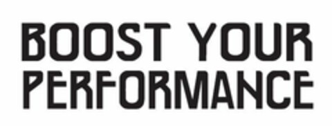 BOOST YOUR PERFORMANCE Logo (EUIPO, 12/08/2017)