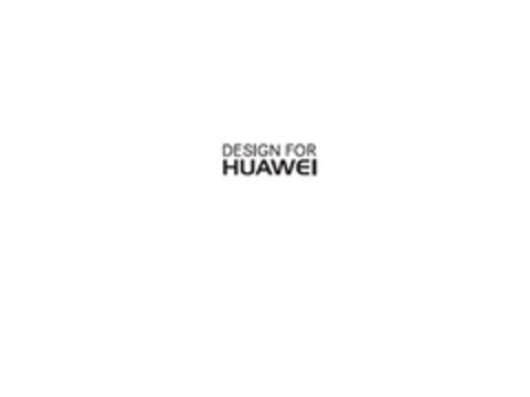 DESIGN FOR HUAWEI Logo (EUIPO, 27.12.2017)