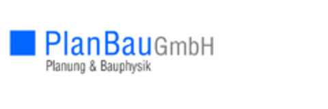 PlanBau GmbH Planung & Bauphysik Logo (EUIPO, 02.12.2019)